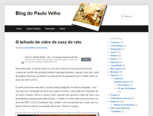 Tablet Screenshot of blog.paulovelho.com