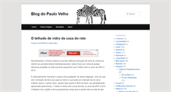 Desktop Screenshot of blog.paulovelho.com.br